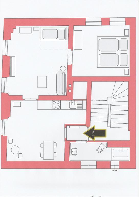 Apartment Jakubske Namesti Česká Kamenice Buitenkant foto